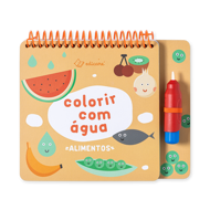 ALIMENTOS - COLORIR COM ÁGUA