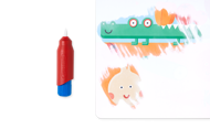ALIMENTOS - COLORIR COM ÁGUA