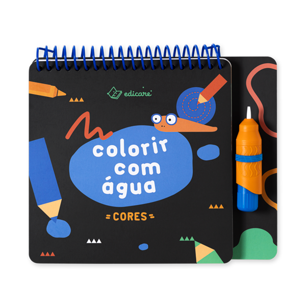 CORES - COLORIR COM ÁGUA