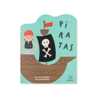 PIRATAS - LIVRO DE ATIVIDADES COM AUTOCOLANTES
