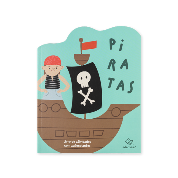 PIRATAS - LIVRO DE ATIVIDADES COM AUTOCOLANTES