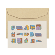 POSTCARD - HOUSES - ALL