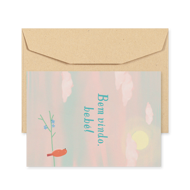 POSTCARD - WELCOME, BABY! - BIRDS I